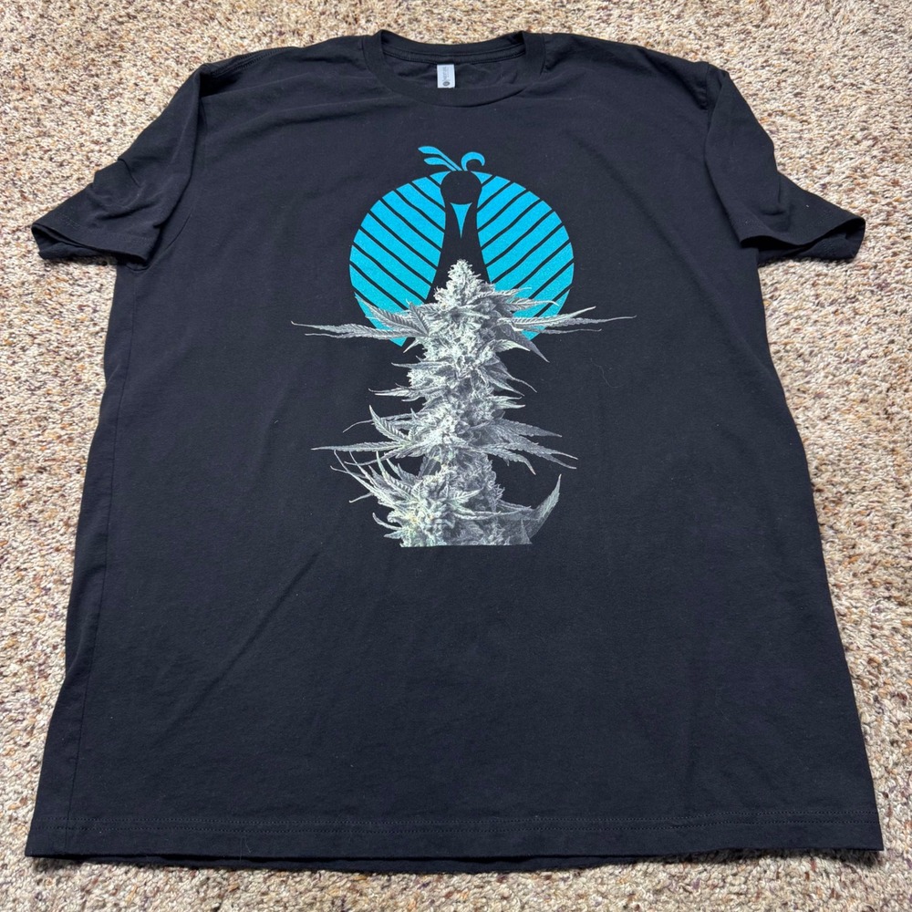 Next Level Maitri Genetics Cultivated With Passion Tour 21 Black T-Shirt Mens XL
